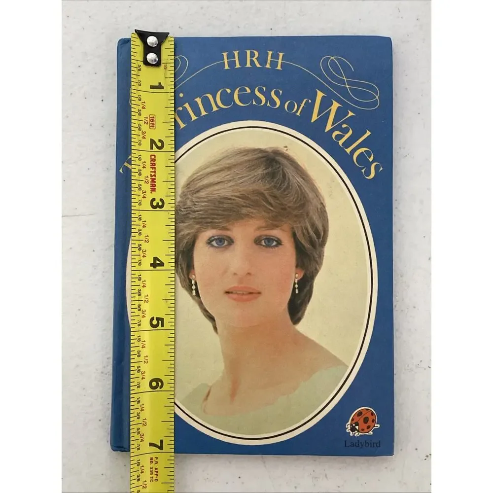 VTG HRH The Princess‎ Of Wales Diana Spencer Ladybird Books Pictures 1982 1st Ed